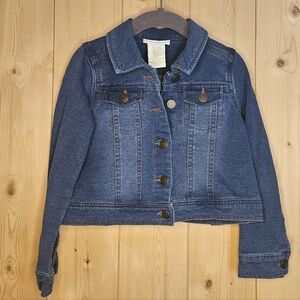 Size 4 Cynthia Rowley Classic Blue Jean Style Jacket for Kids (Not True Denim)